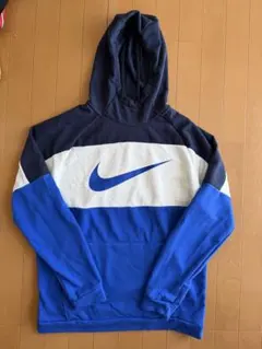 Nike フード付きパーカー ネイビー/ブルー
