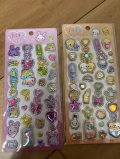 ぷきキラ　シール2点