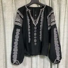 MACPHEE エンブロイダリー刺繍ブラウス マカフィー ルーマニア刺繍のサムネイル