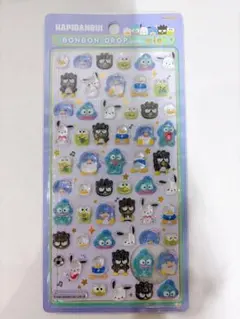 【正規品】はぴだんぶい ボンボンドロップシール　mini ミニ サンリオ