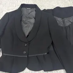 ブラックフォーマル 9号 慶弔両用 ワンピースセッ