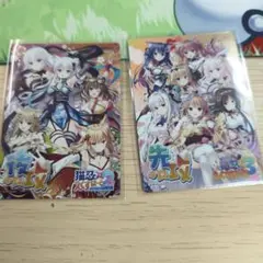 キラ版 猫忍えくすはーと2 先攻後攻マーカー Lycee OVERTURE
