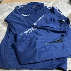 【上下セット】ATHLETA ネイビー ジャージ Ｏ