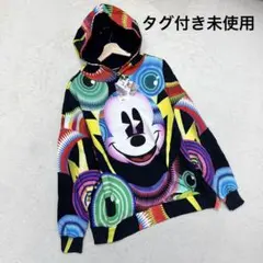 新品タグ付】デシグアル クリスチャンラクロワ ミッキー パーカー M 総 