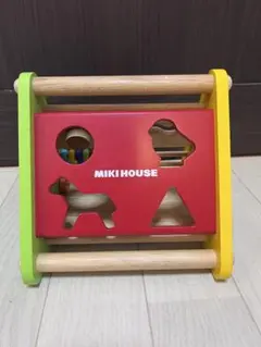 MIKI HOUSE 木製知育玩具 かたはめ、時計のサムネイル