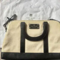 kate spade 2way ショルダーバッグ ベージュ/ブラック