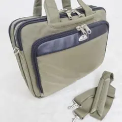 極美品 TUMI 2way ビジネスバッグ グレー A4収納可能 出張 - メルカリ
