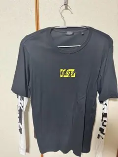 DIESEL 長袖シャツ Mサイズ 黒