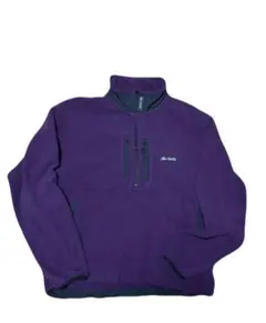 CAMP7 フリースジャケット Lサイズ 紫