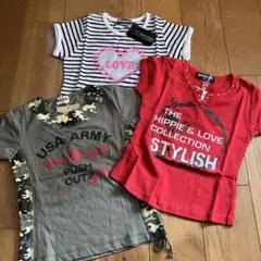 半袖Tシャツ120cm 3枚セット