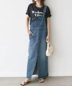 美品☆リヴドロワ【MONN.:. (モン)】デニムジャンスカ