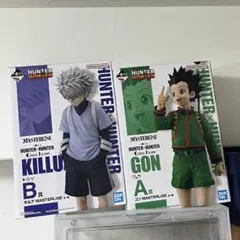 HUNTER×HUNTER一番くじ　 A賞 B賞ゴンキルアフィギュア　おまけあり