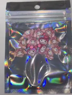 ピンクのうさぎ ネイルパーツ