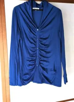 PICONE 長袖カーディガン サイズ38 青