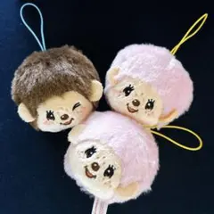 モンチッチ フェイス　マスコット ラウンドワン　ぬいぐるみ