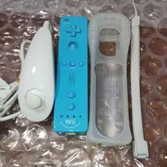 wiiリモコンプラス　青　フルセット