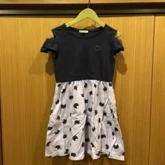 anyFAM 猫柄ワンピース 140サイズ
