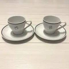 アフタヌーンティー　カップ&ソーサーセット　2個