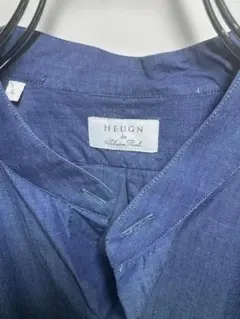 HEUGN × Salvatore Piccoloシャツ 3 ブルー定価8万円超のサムネイル