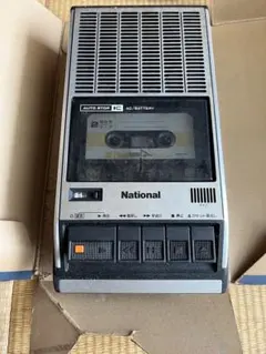 HITACHI 日立 TRQ-340 ミニカセットレコーダー ケース付再生確認済