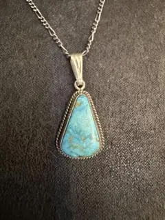 極美品】 NAVAJO ナバホ ターコイズ ネックレス silver925 RB - メルカリ