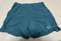 c3fit メンズS ナイロンショートパンツ グリーン 軽量