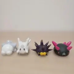 ポケモン　指人形　ナマコブシ　バチンウニ　ユキハミ　ガラルサニーゴ
