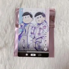 おそ松さん コレクションカード 中華風リボン カラ松 トド松