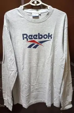 Reebok リーボック 長袖カットソー グレー Lサイズのサムネイル