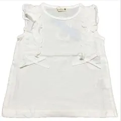 ブランシェス　フリル半袖Tシャツ　フリル　半袖　Tシャツ　新品　タグ付き　女の子