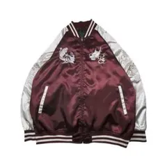 【☆破格のオーバーサイズ☆】極美品 一心如鏡 スカジャン 5L 赤 超激レア 2025年最新】一心如鏡 スカジャンの人気アイテム - メルカリ