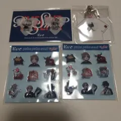 Eve Re:Smile くじ ツアーTキーリング ピックセット プクプクシール