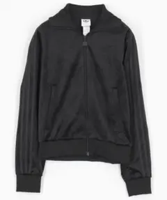 adidas ブラック トラックジャケット