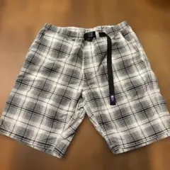 THE NORTH FACE パープルレーベル チェック柄 ショートパンツのサムネイル