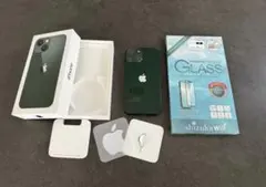 iphone13 mini グリーン(保護フィルムおまけ付き)