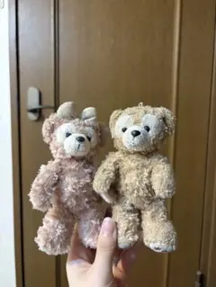 ダッフィー シェリーメイ キーホルダー 2体セット
