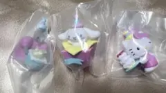 サンリオ みんなおめでとう フィギュア　3個セット