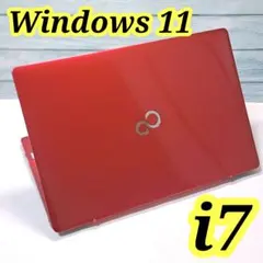 b6 富士通ノートパソコン i7/1000GB Windows11 ブルーレイ