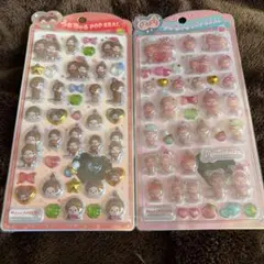 正規品　うるちゅるポップシール モンチッチ うるちゅるシール