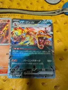 リザードンEXとリザードのカードセット