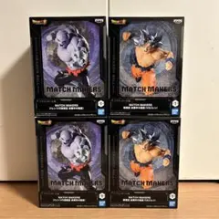 ドラゴンボール超 MATCHMAKERS 孫悟空 身勝手の極意 ジレン4個セット