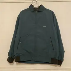 ダークグリーン ナイロンジャケット　L