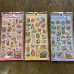 トゥントゥンサフール　シール 3枚