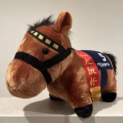 【エコメルカリ便】ふわふわBIGぬいぐるみ 第69回大阪杯 ベラジオオペラ 5