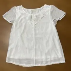 any SiS ホワイト半袖ブラウス サイズ2