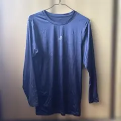 野球 アンダーシャツ 長袖 ネイビー サイズO
