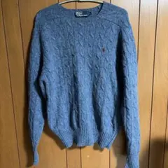 Polo by Ralph Lauren ケーブルニットセーター L