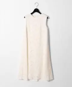 グレースコンチネンタル　ビッグフラワーレースワンピース