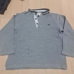 ARMANI JUNIOR 長袖カットソー 5A グレー