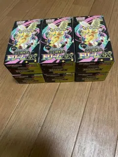 ポケモンカード MEGAドリームex 6box シュリンクなし　ぺりぺりあり